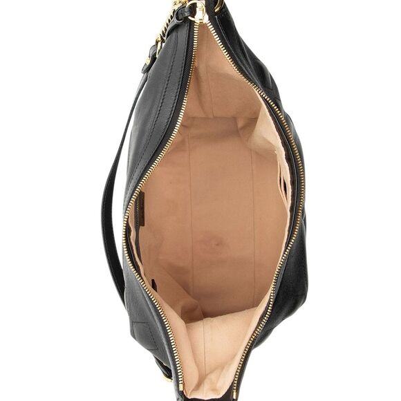 Gucci GG Embossed Calfskin Apollo Shoulder Bag